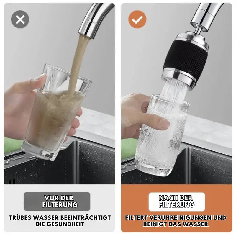 Kitchen Faucet Attachment 360° Rotating Anti-Splash