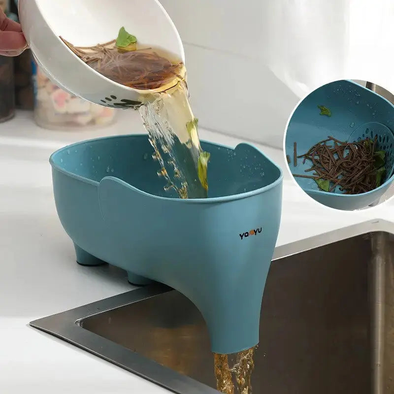 Kitchen Sink Strainer Food Scrap Catcher & Dishwasher-Safe