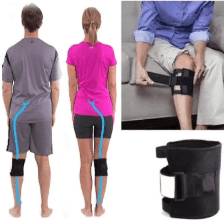 Knee Brace Acupressure Pad & Adjustable Strap