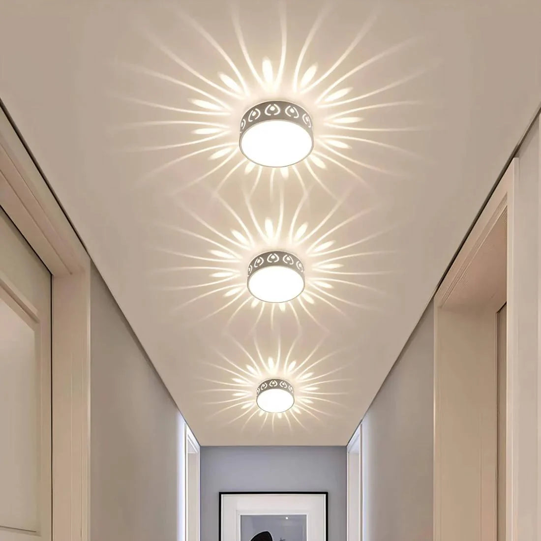 LED Ceiling Light Switchable Warm & Cool White