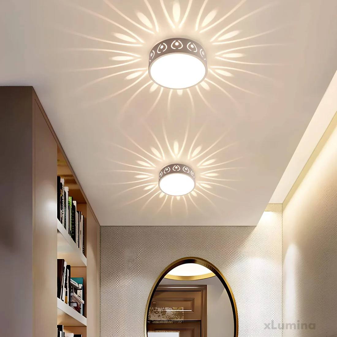 LED Ceiling Light Switchable Warm & Cool White
