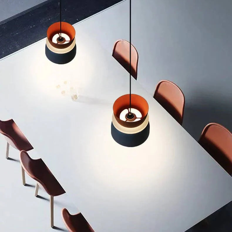 LED Pendant Light 59 Inch Adjustable Cable Metal