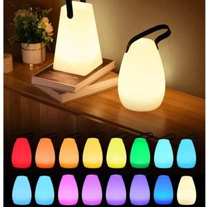 LED Table Lamp Rechargeable Waterproof Touch & Remote
