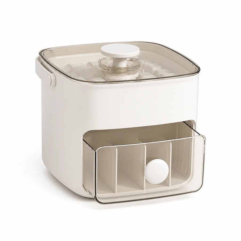 Large Capacity Ball and Cube Tray Ice Cube Maker