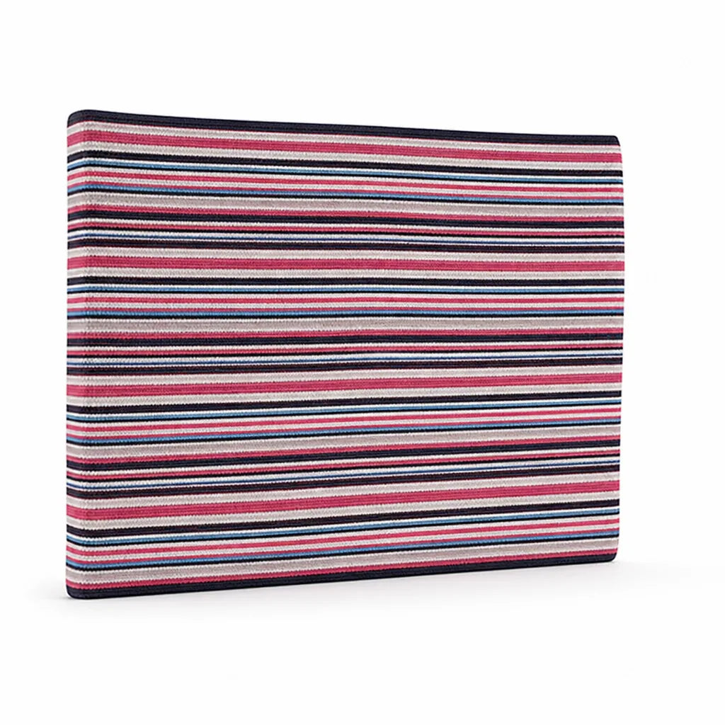 Large Rug Flat-Woven Check Pattern Non-Slip Backing