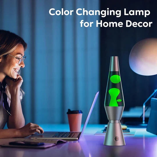 Lava Lamp 14.5 Inch Color-Changing LED Remote Control