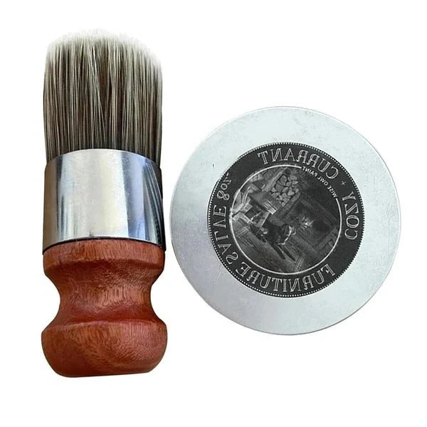 Leather Conditioning Cream Natural Plant-Based Brush Applicator