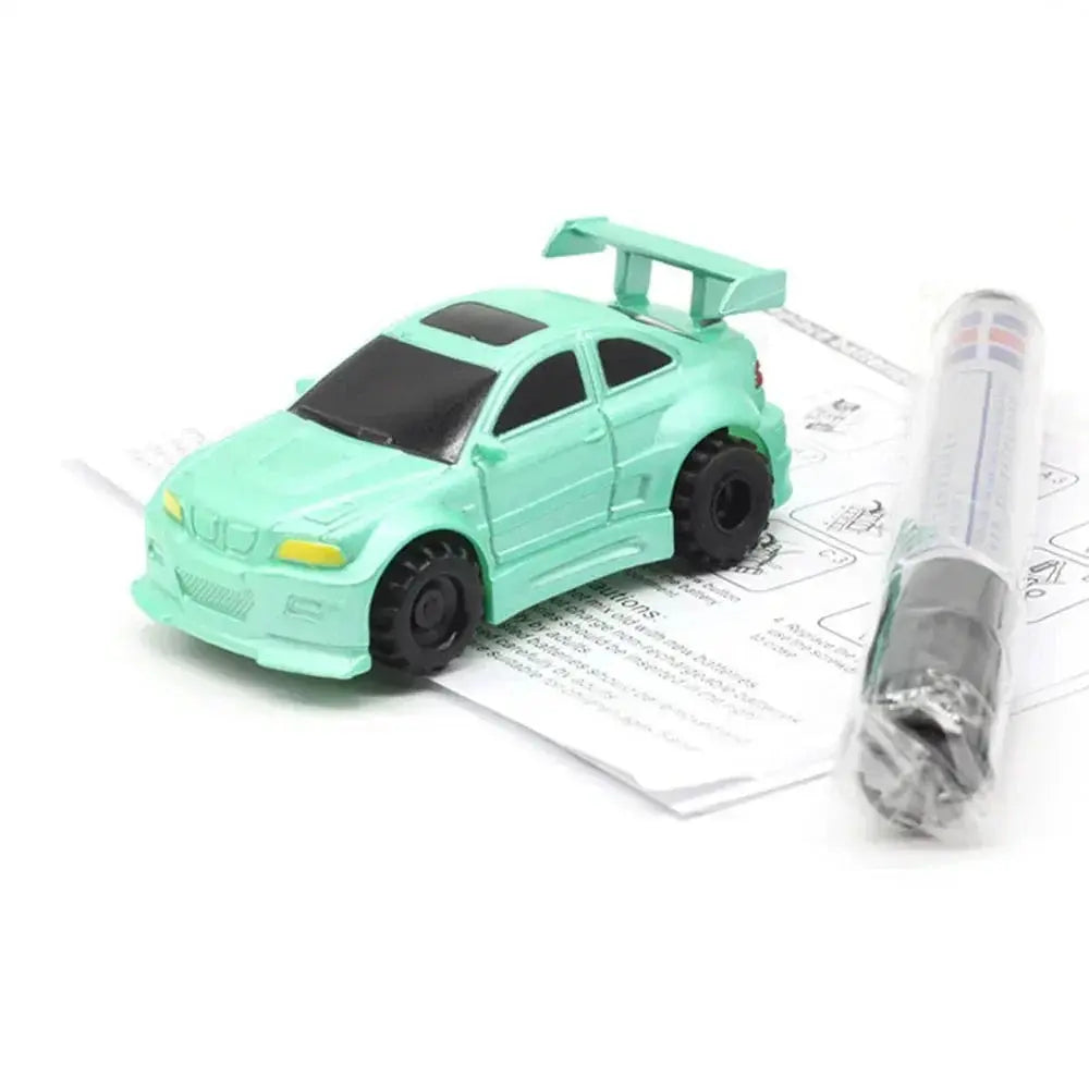 Line-Following Toy Car Induction Sensor Screen-Free Includes Pen