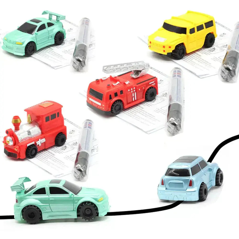 Line-Following Toy Car Induction Sensor Screen-Free Play