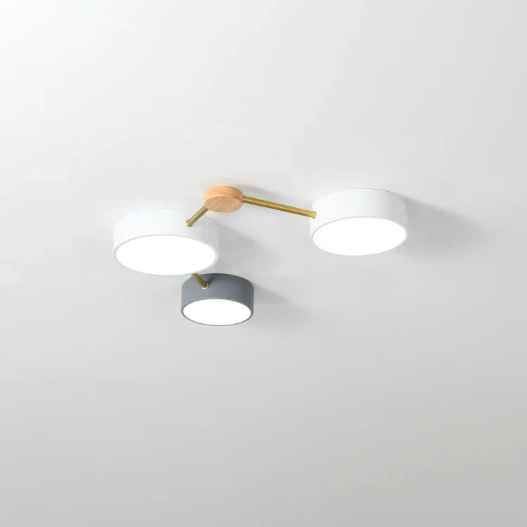 Linear Flush Mount Ceiling Light Integrated LED Slim Profile