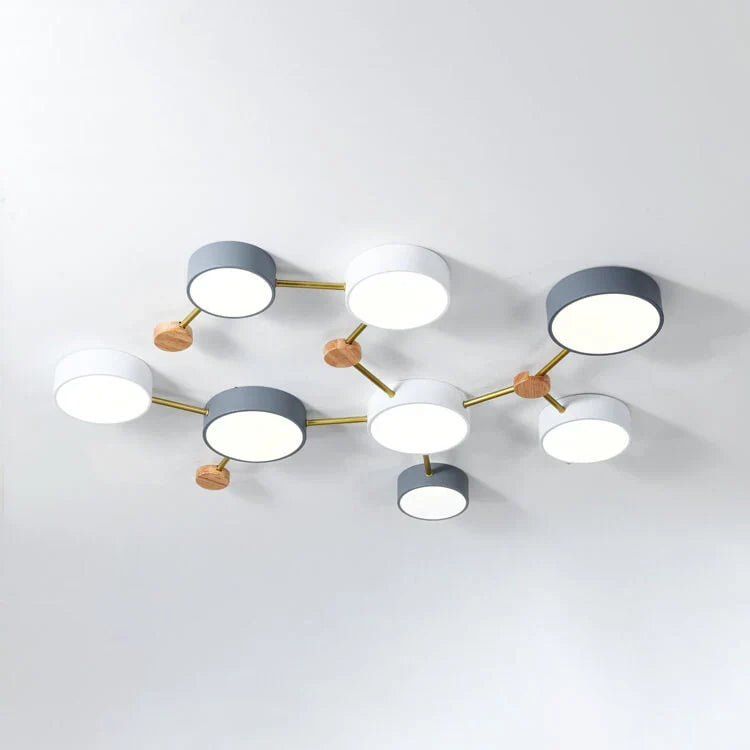 Linear Flush Mount Ceiling Light Integrated LED Slim Profile