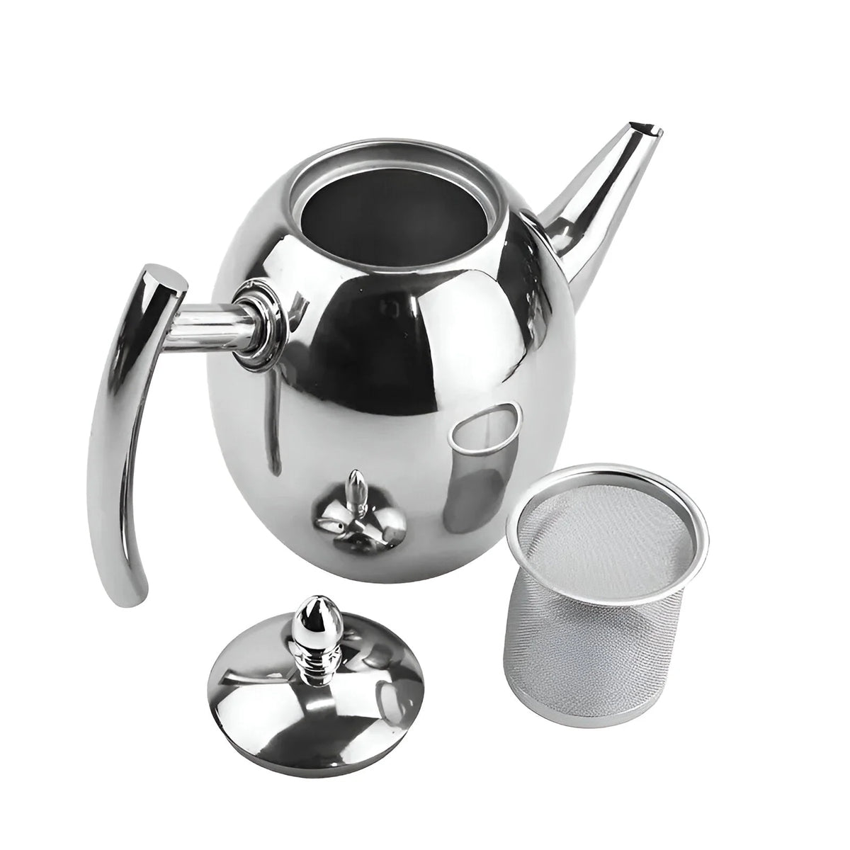 Loose Leaf Teapot Stainless Steel Integrated Strainer