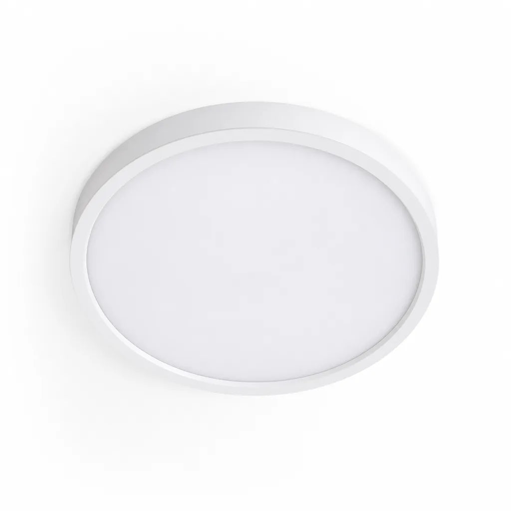 Low-Profile Round Flush-Mount LED Ceiling Light