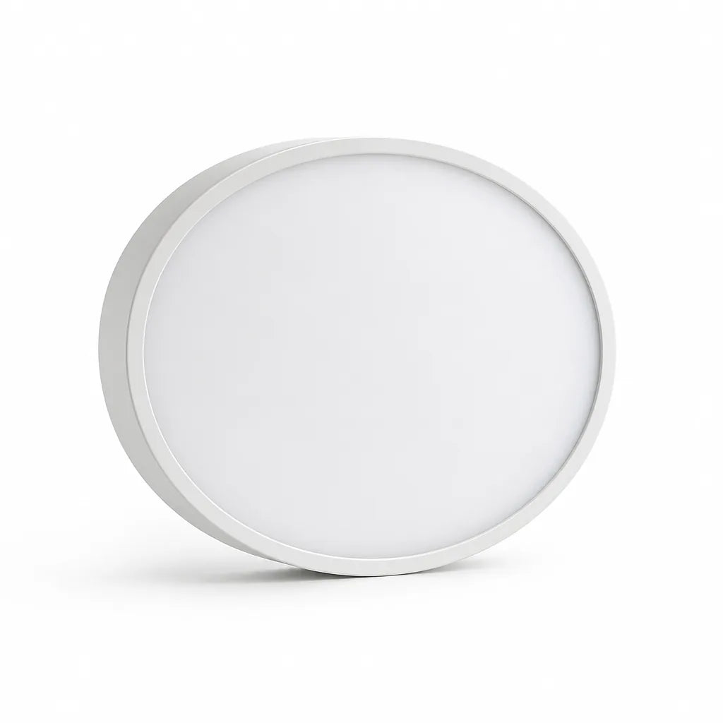Low-Profile Round Flush-Mount LED Ceiling Light