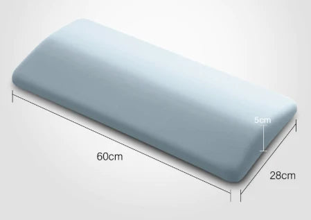 Lumbar Support Pillow Slow-Rebound Memory Foam Tapered Edge