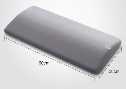 Lumbar Support Pillow Slow-Rebound Memory Foam Tapered Edge