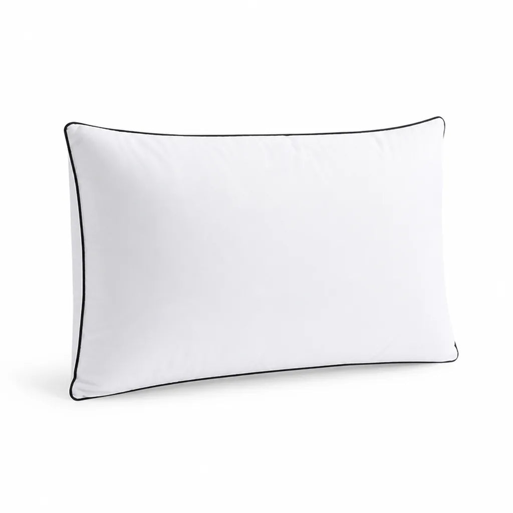 Medium Support Rectangular Polyester Pillow (For Adults)