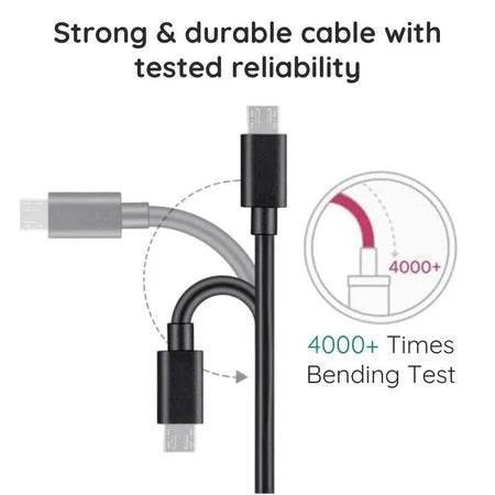 Micro USB Cable 10 Foot Fast Charging & Tangle-Resistant