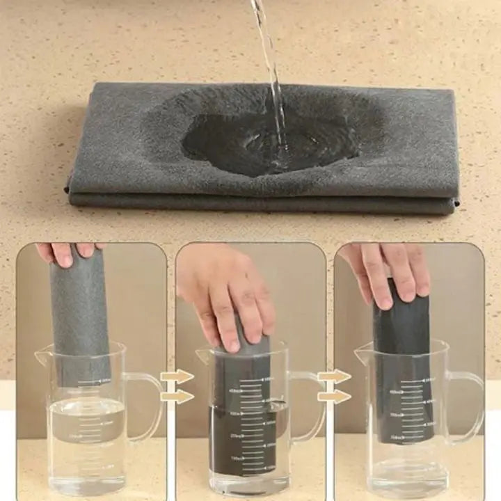 Microfiber Cleaning Cloths Ultra-Absorbent & Streak-Free 10-Pack