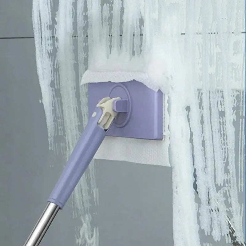 Mini Mop 360° Rotating Push Eject Wall Mount