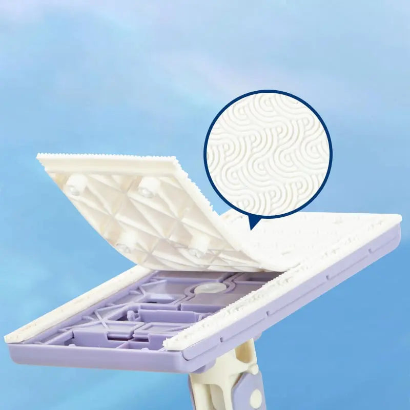 Mini Mop 360° Rotating Push Eject Wall Mount
