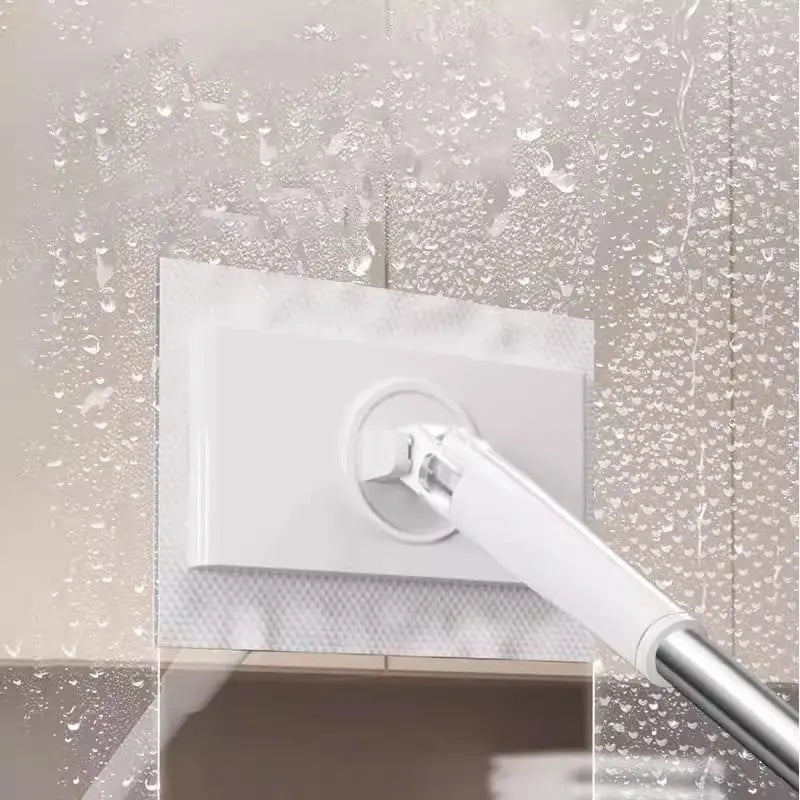 Mini Mop 360° Rotating Push Eject Wall Mount
