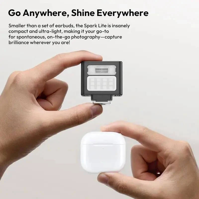 Mini On-Camera Flash Dual-Mode Rechargeable Universal Mount