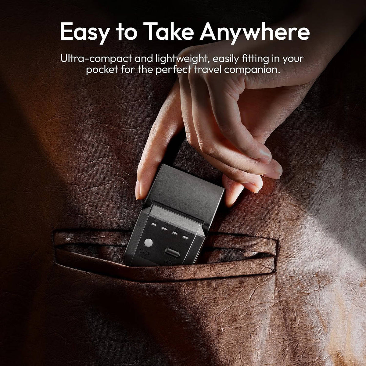 Mini On-Camera Flash Dual-Mode Rechargeable Universal Mount