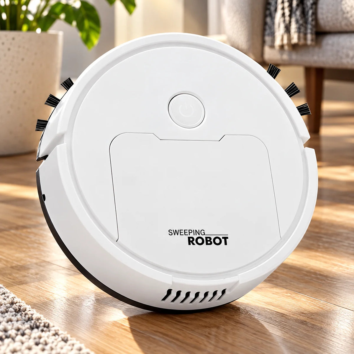 Mini Robot Vacuum Low-Profile Quiet Rechargeable 30-Min Run