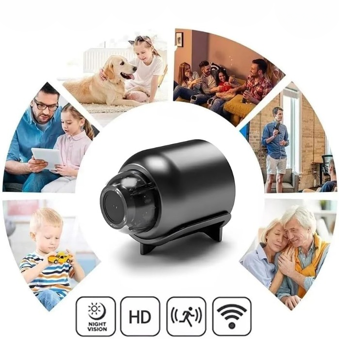 Mini Security Camera Full HD Night Vision 4G