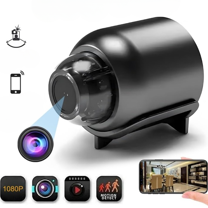 Mini Security Camera Full HD Night Vision 4G