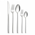Mirror-Polished Finish Stainless Steel Cutlery Set (Set of 6)