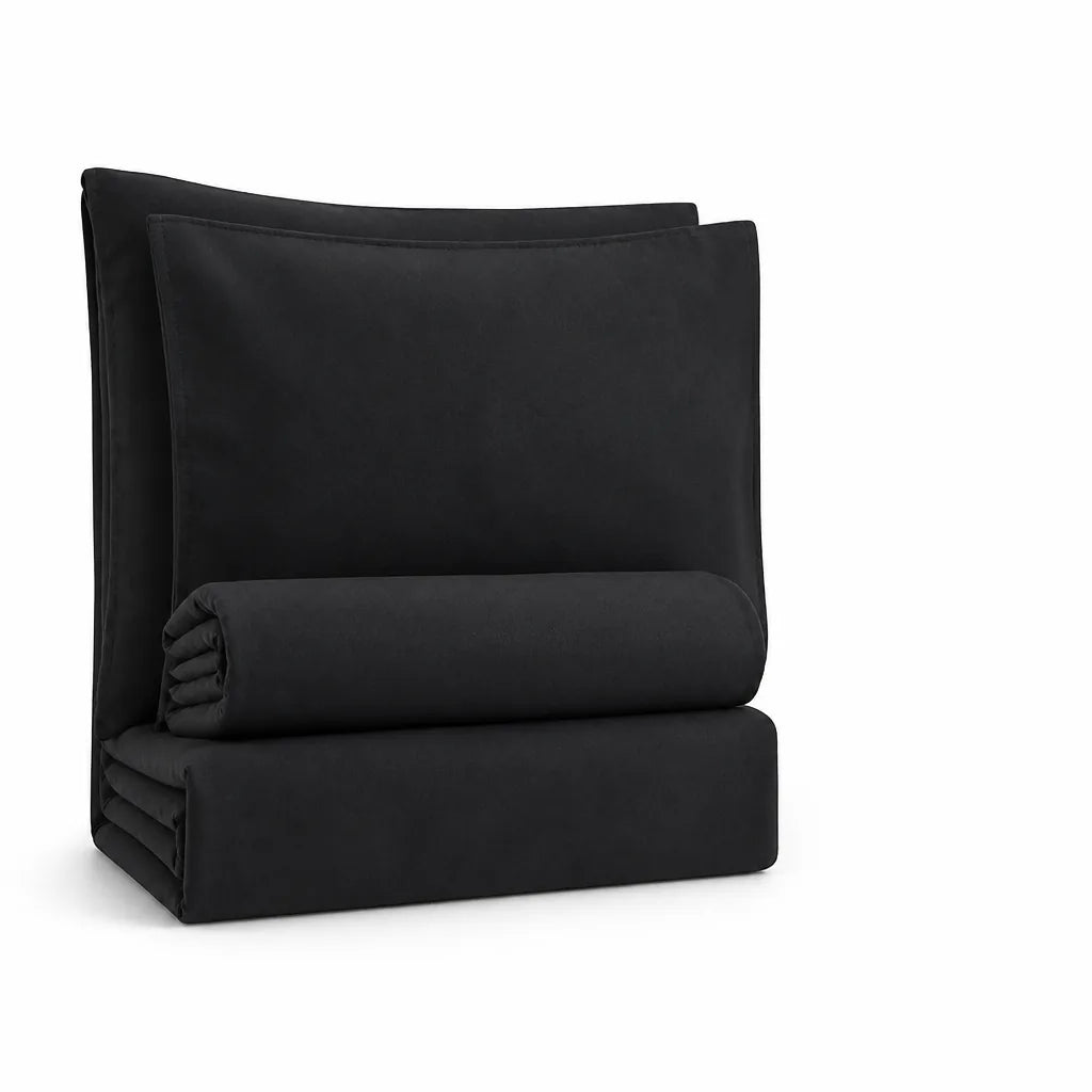 Modern Cotton Bed Linen Set with Pillowcases