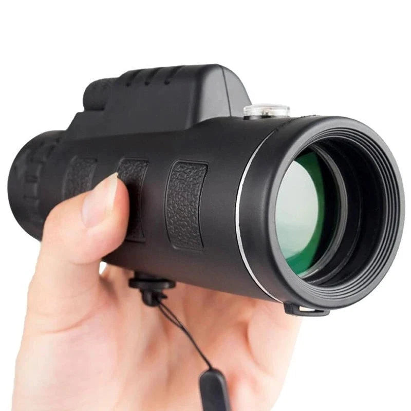 Monocular Telescope 10x Magnification Smartphone Holder & Tripod