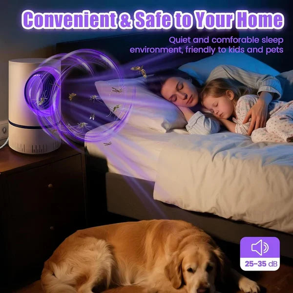 Mosquito & Fly Trap UV Light Chemical-Free USB Powered
