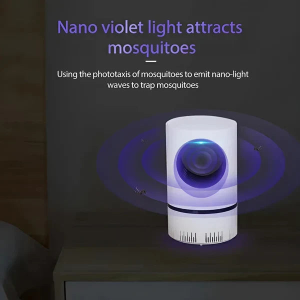 Mosquito & Fly Trap UV Light Chemical-Free USB Powered