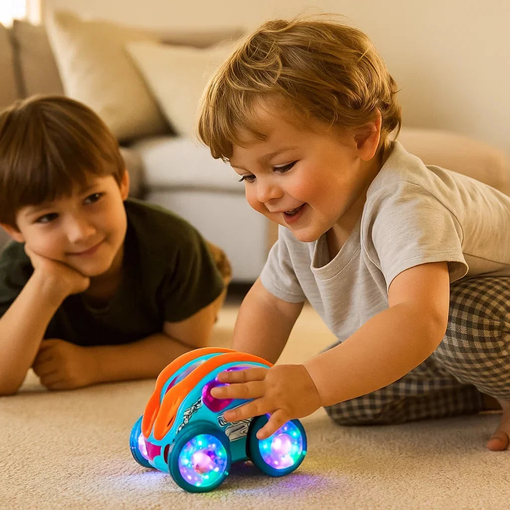 Musical Toy Car 360 Degree Spin LED Lights & Music