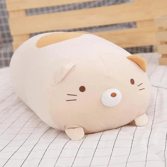 Neck & Lumbar Pillow Plush Slow-Rebound Cotton