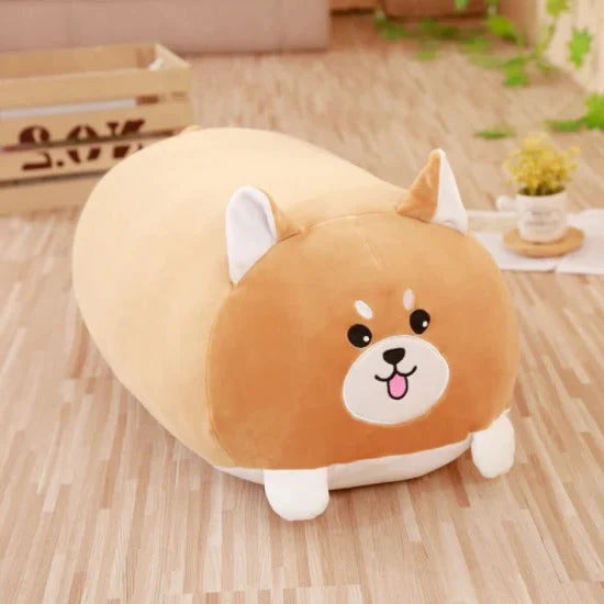 Neck & Lumbar Pillow Plush Slow-Rebound Cotton