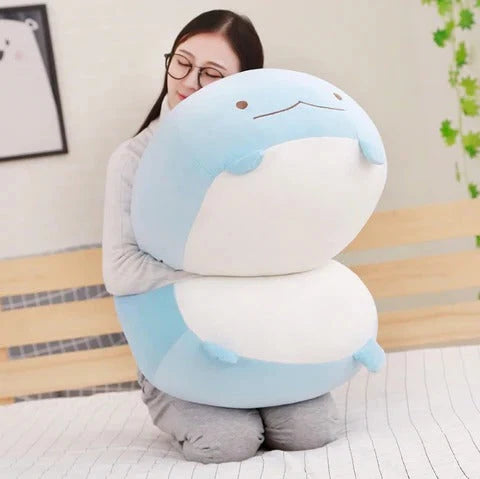 Neck & Lumbar Pillow Plush Slow-Rebound Cotton