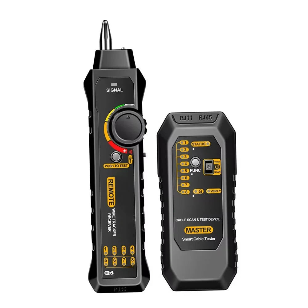 Network Cable Tester RJ45 & RJ11 LED Flashlight
