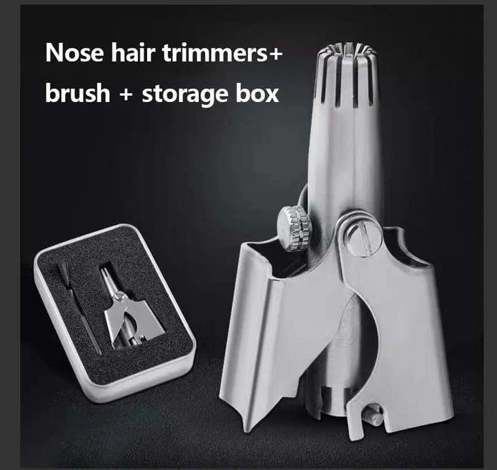 Nose Hair Trimmer Manual Twist Stainless Steel