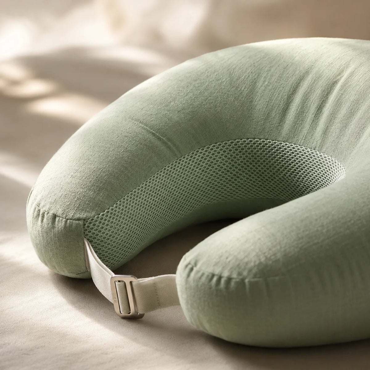 Nursing Pillow Wraparound Support Adjustable Buckle Removable Cushion