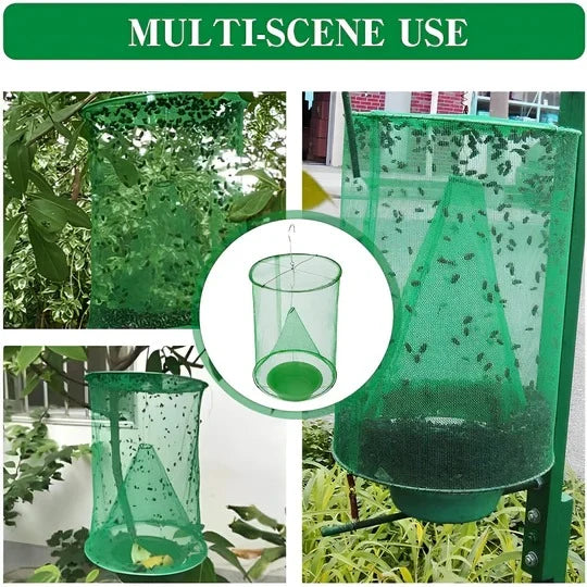 Outdoor Fly Trap Hanging Extended Capacity Low-Odor