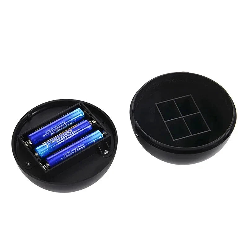 Outdoor Motion Sensor Spotlight 360° Rotatable Battery-Powered Weather-Resistant