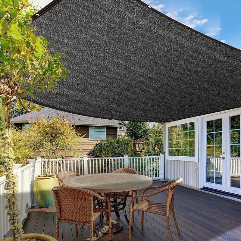 Outdoor Shade Net UV-Resistant Breathable Reinforced Eyelets