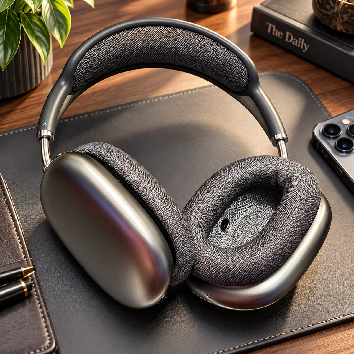 Over-Ear Headphones Noise-Reducing Bluetooth 5.0 & 20-Hour Battery