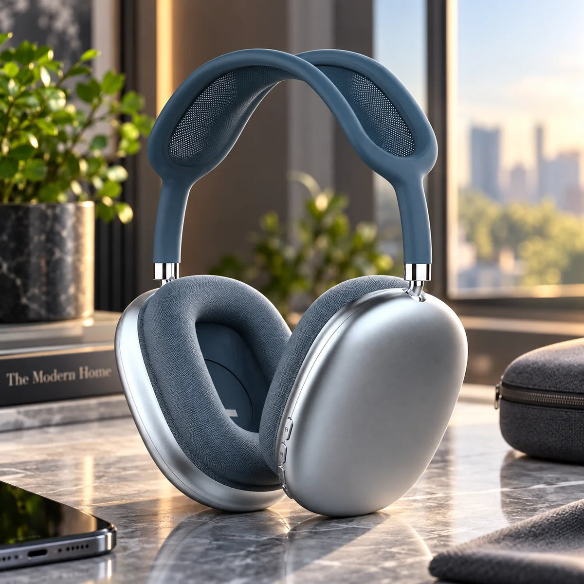 Over-Ear Headphones Noise-Reducing Bluetooth 5.0 & 20-Hour Battery