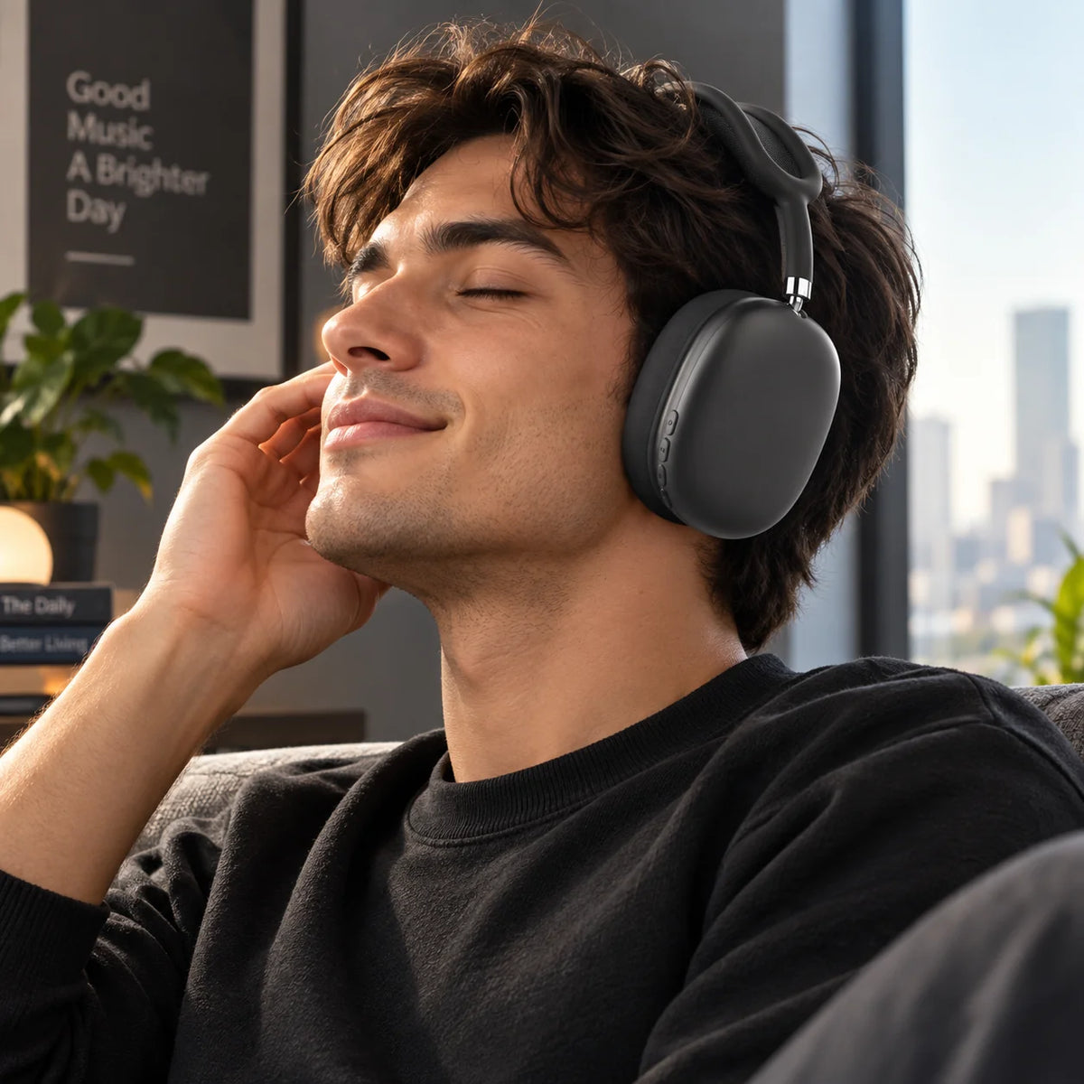 Over-Ear Headphones Noise-Reducing Bluetooth 5.0 & 20-Hour Battery