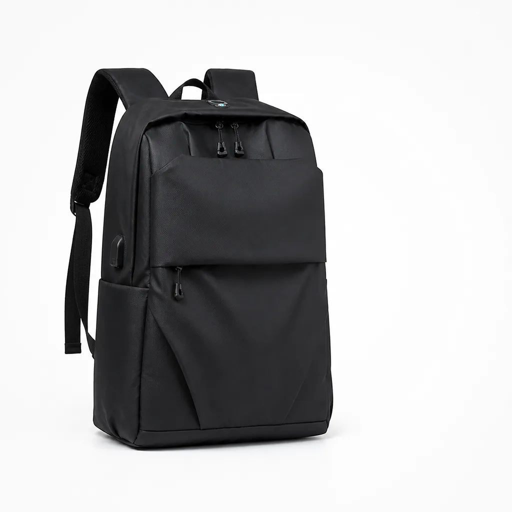 Padded Laptop Pocket, USB Port, Water-Repellent Travel Backpack